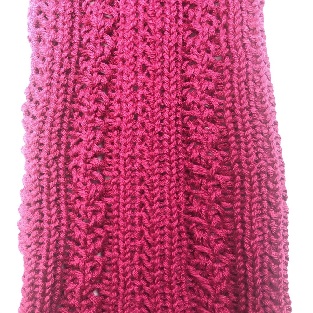 Free Loom Knit Ribs in Lace Stitch – BOHLD Loom Knitting