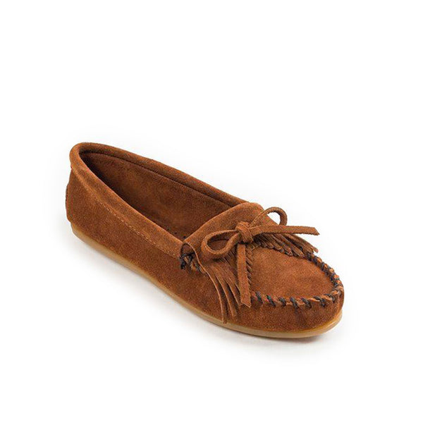 Red on sale minnetonka moccasins