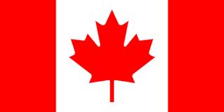 CANADIAN FLAG FOR SUP WHEELS