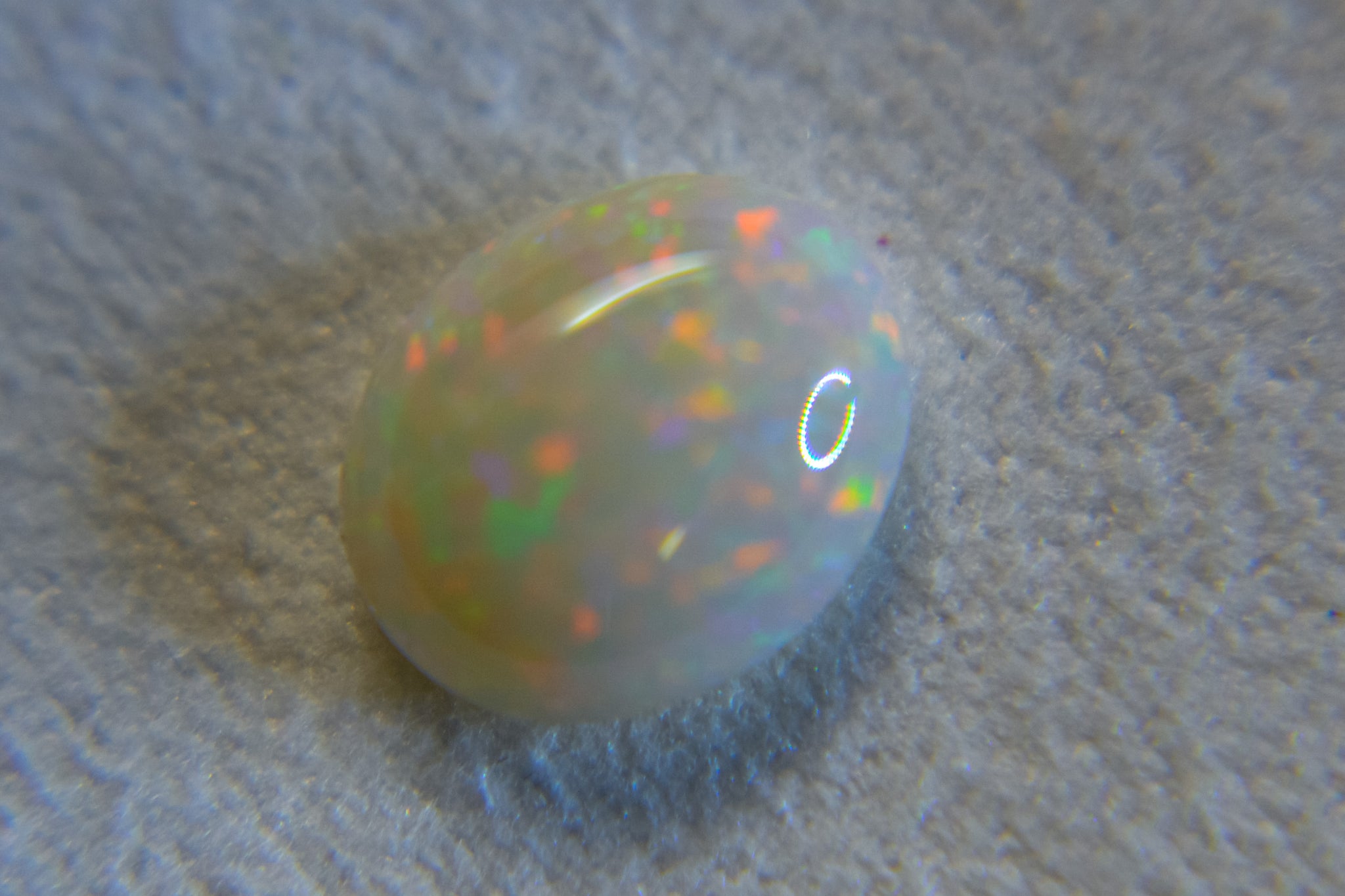 1.2ct White Opal – Dragon Eye Opals