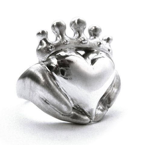 claddagh promise ring modern rickson jewelry silver jewelry engagement irish scotish