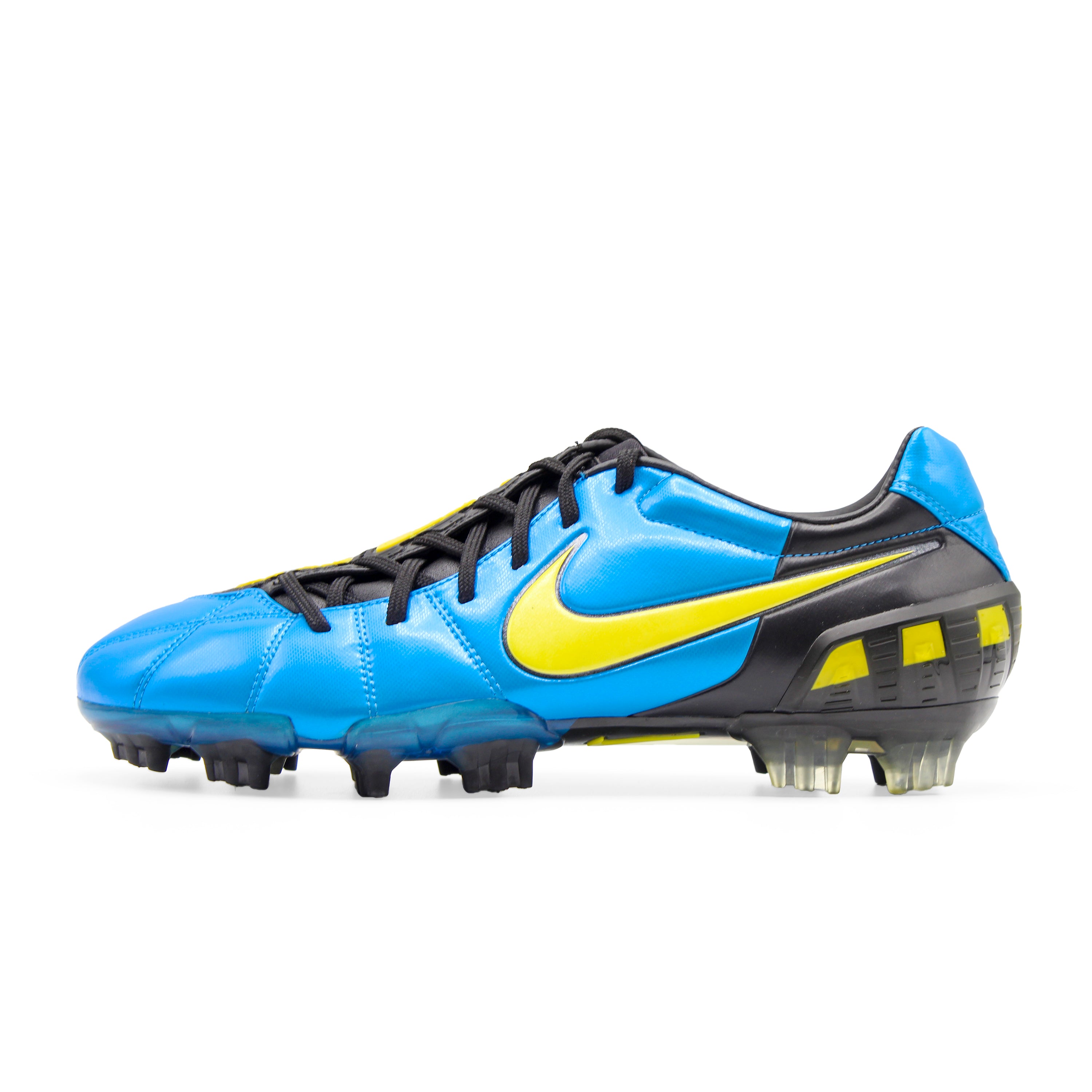 Nike T90 Laser III FG Blue/ Yellow Classic Boots Matter