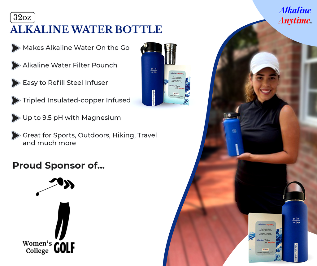 Alkaline Anytime Supports NCAA Female Sports