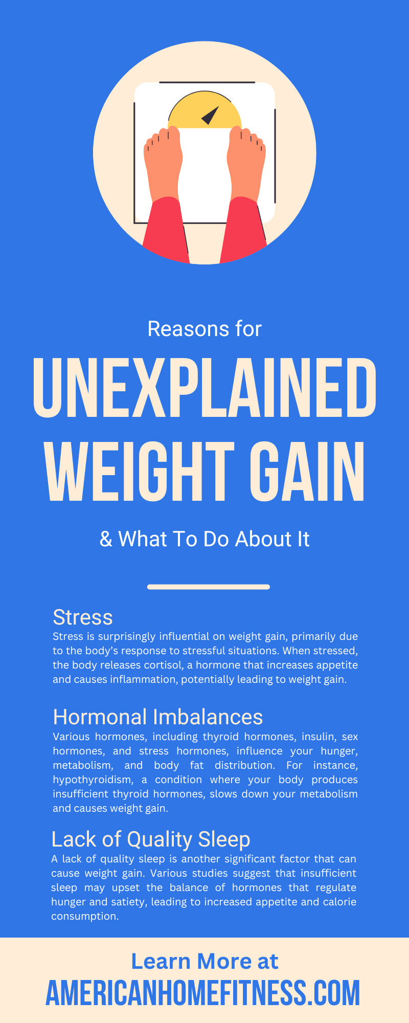 Reasons for Unexplained Weight Gain & What To Do About It