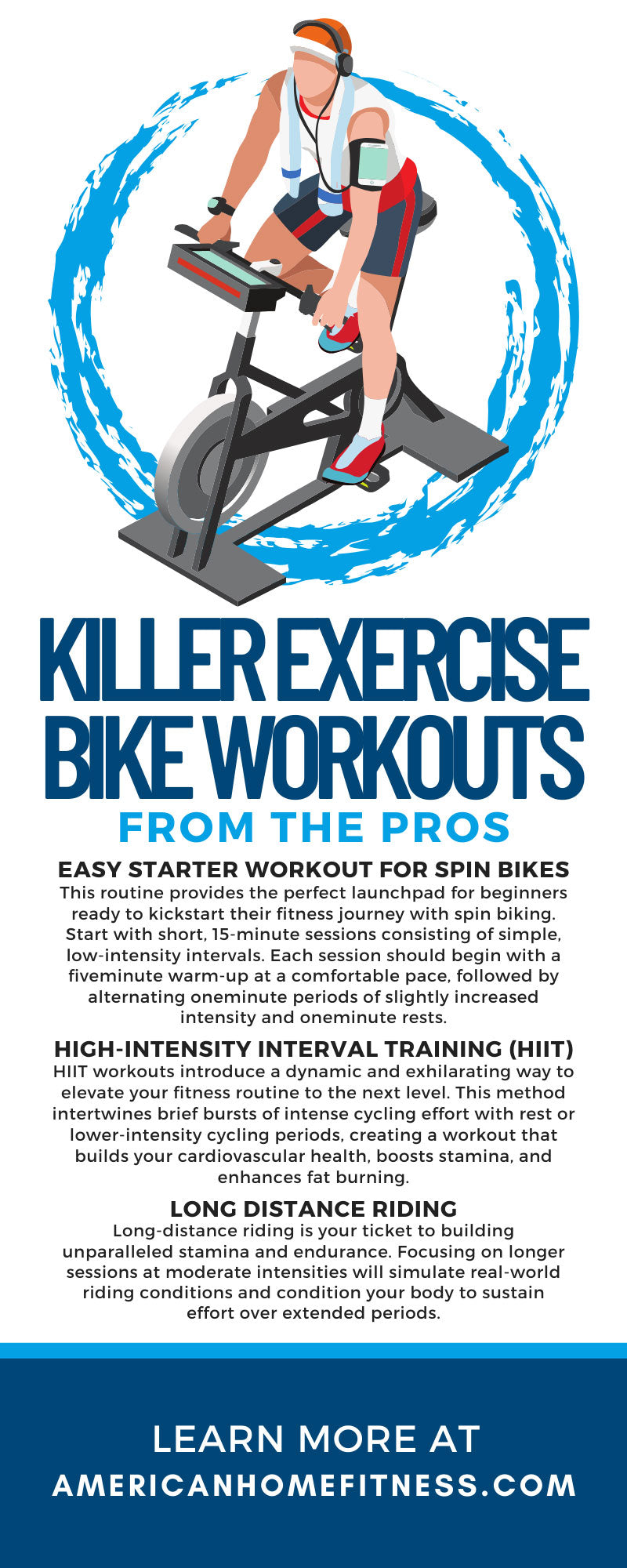 6 Killer Exercise Bike Workouts From the Pros