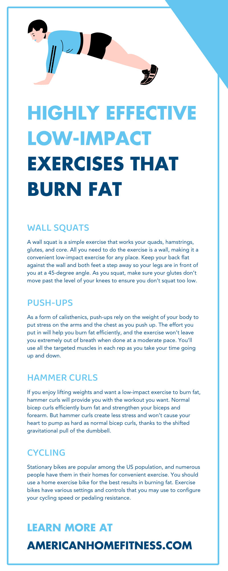 Efficient fat burning routines