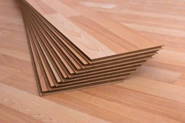 Stack of flooring