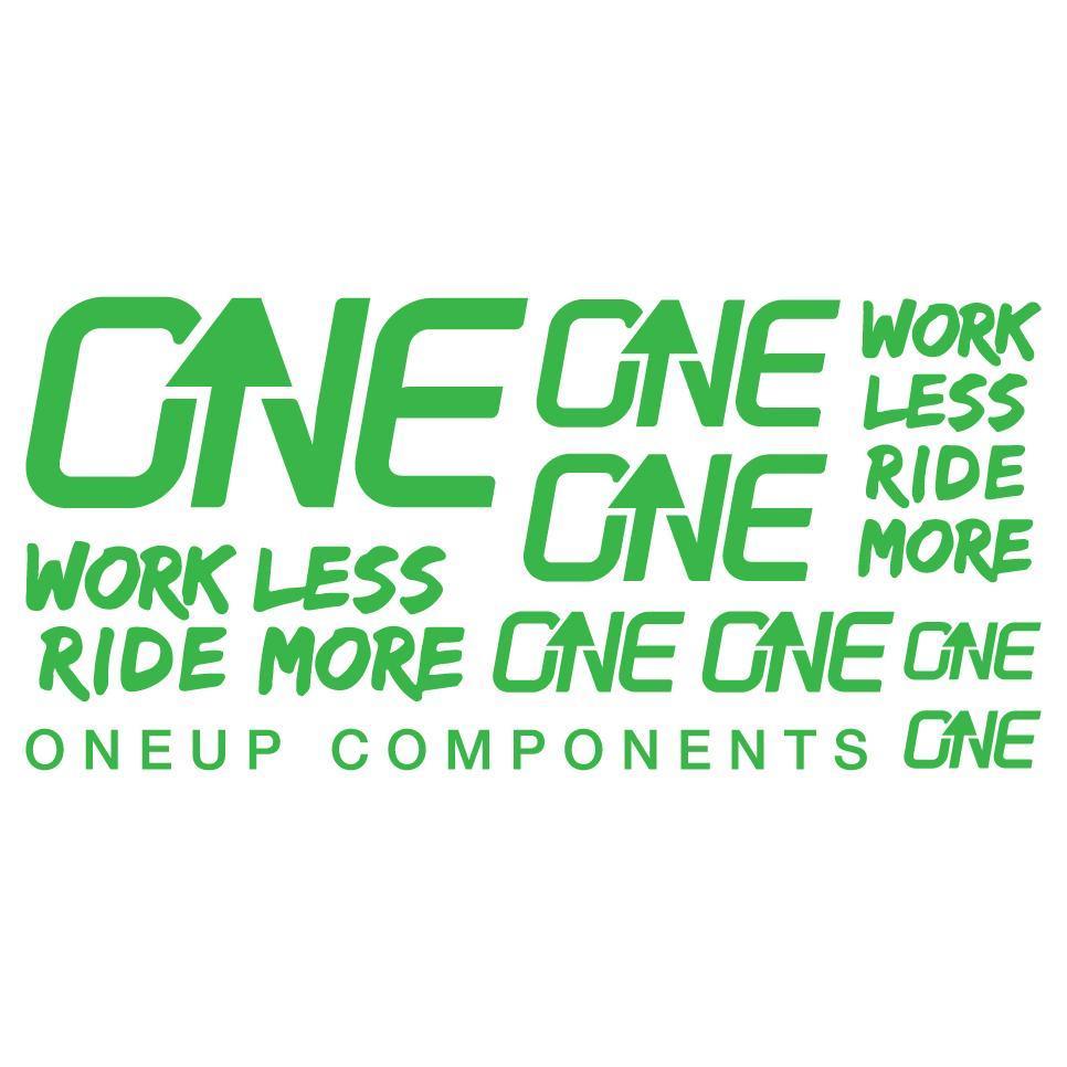 OneUp Components Decal Kit Green
