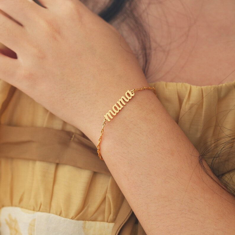 Hindi Name Bracelet  Eina Ahluwalia