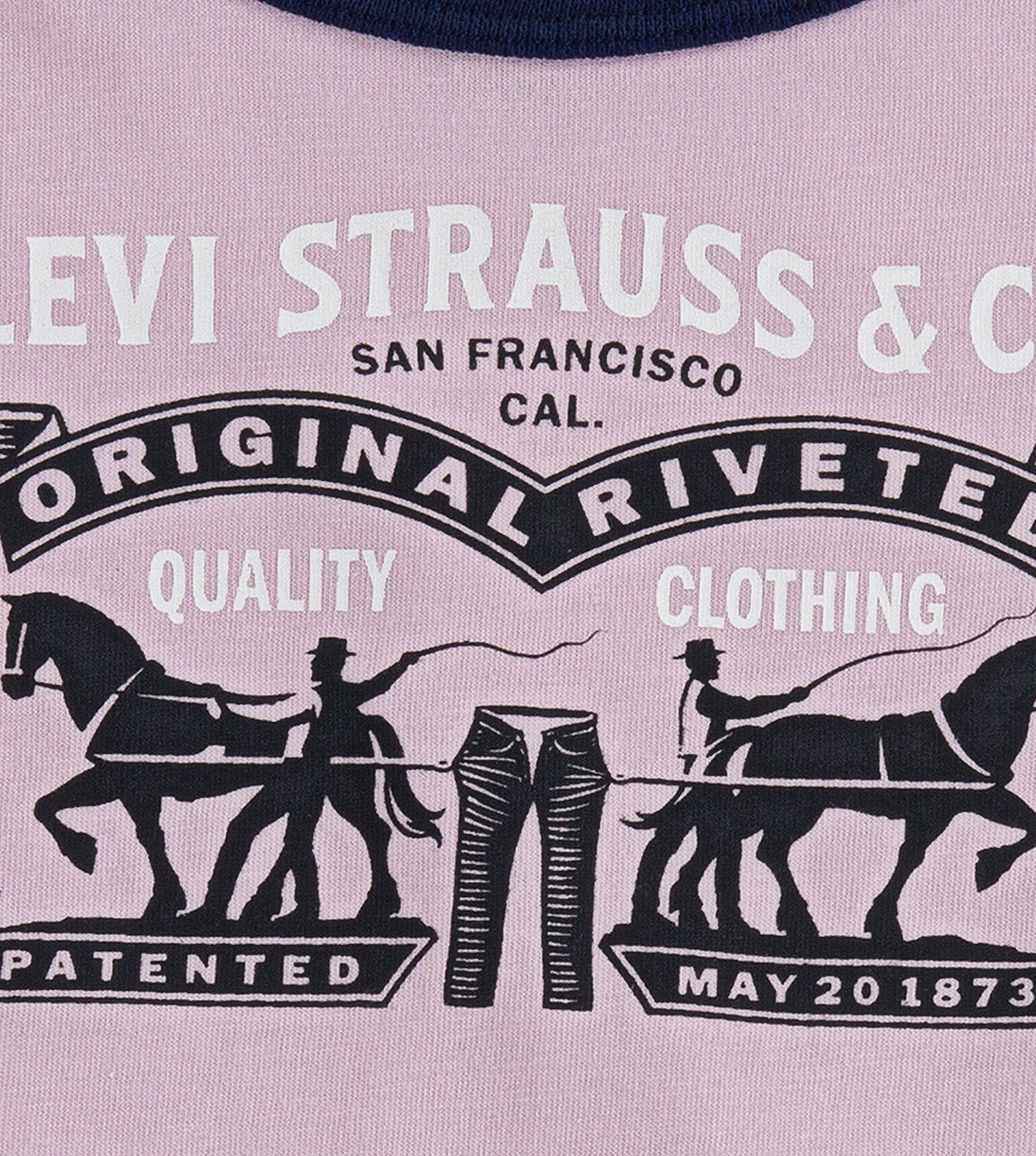 Levi's® Two-Horse Pull Logo Ringer T-Shirt – Rookie USA