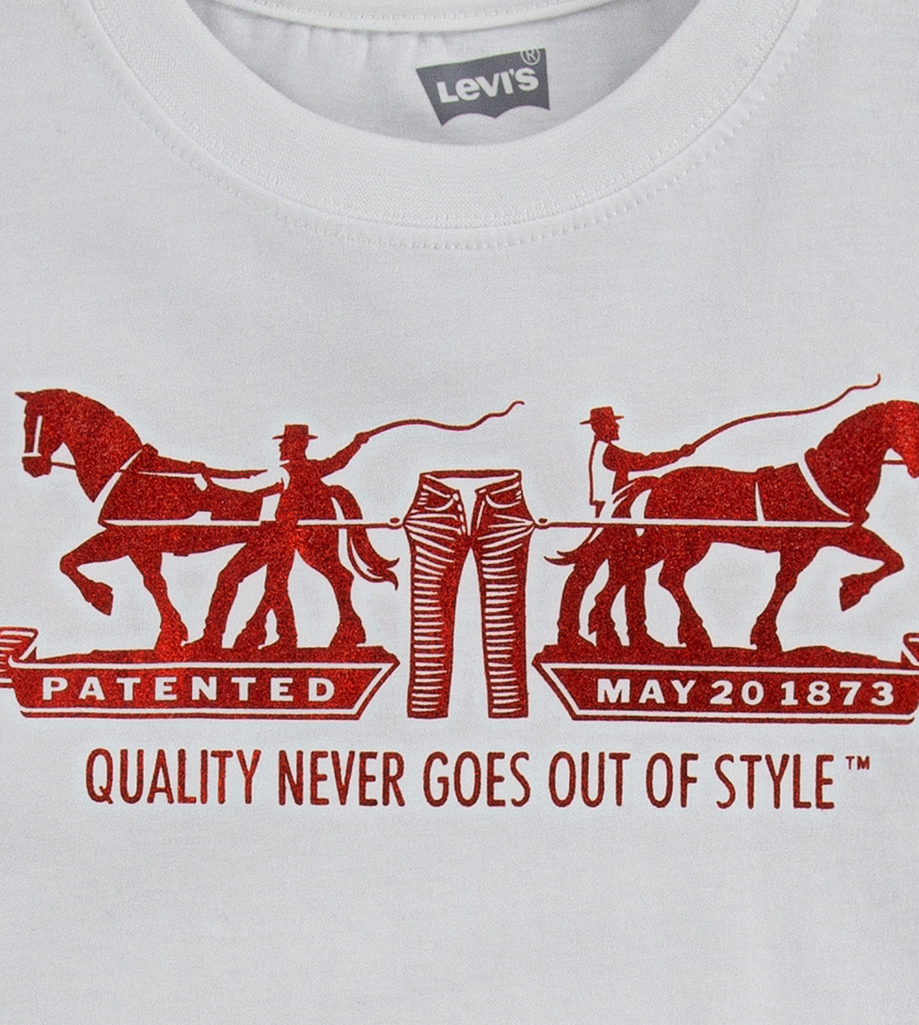 Levi's® Two-Horse Pull Logo T-Shirt – Rookie USA