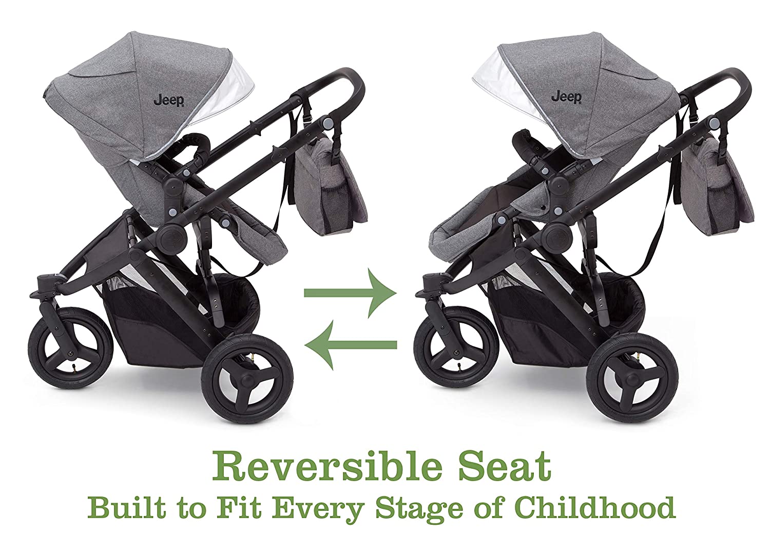 jeep reversible stroller