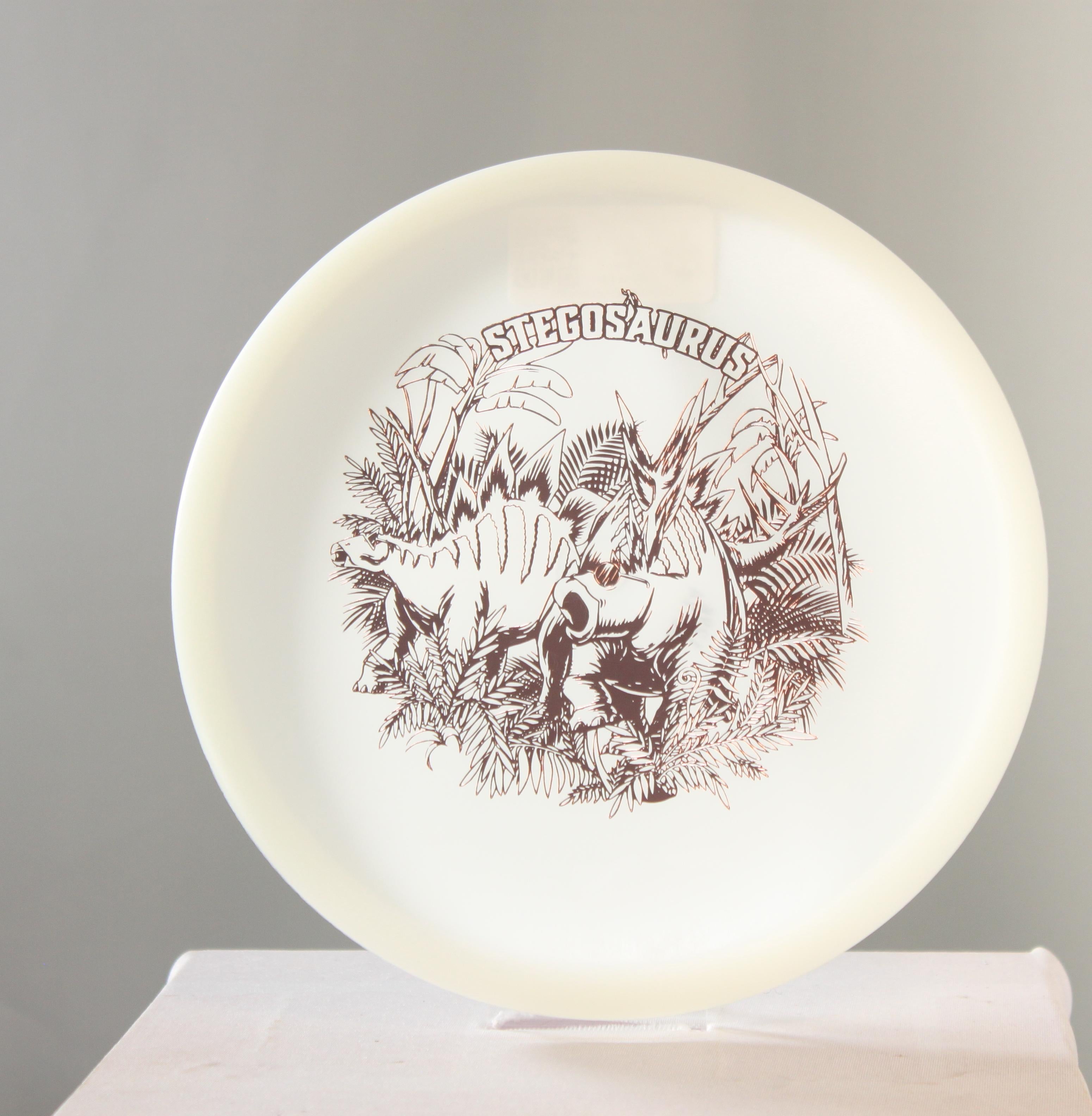 Dino Discs Egg Shell Glow Stegosaurus Midrange