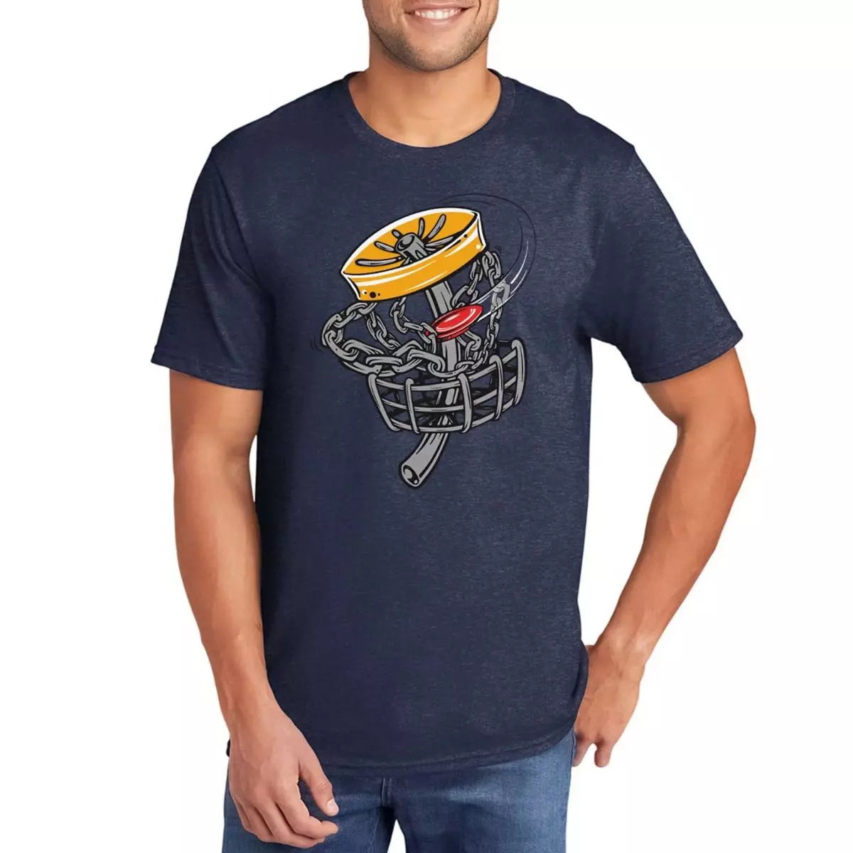 Innova Graffiti Tri-Blend Flex Tee Navy