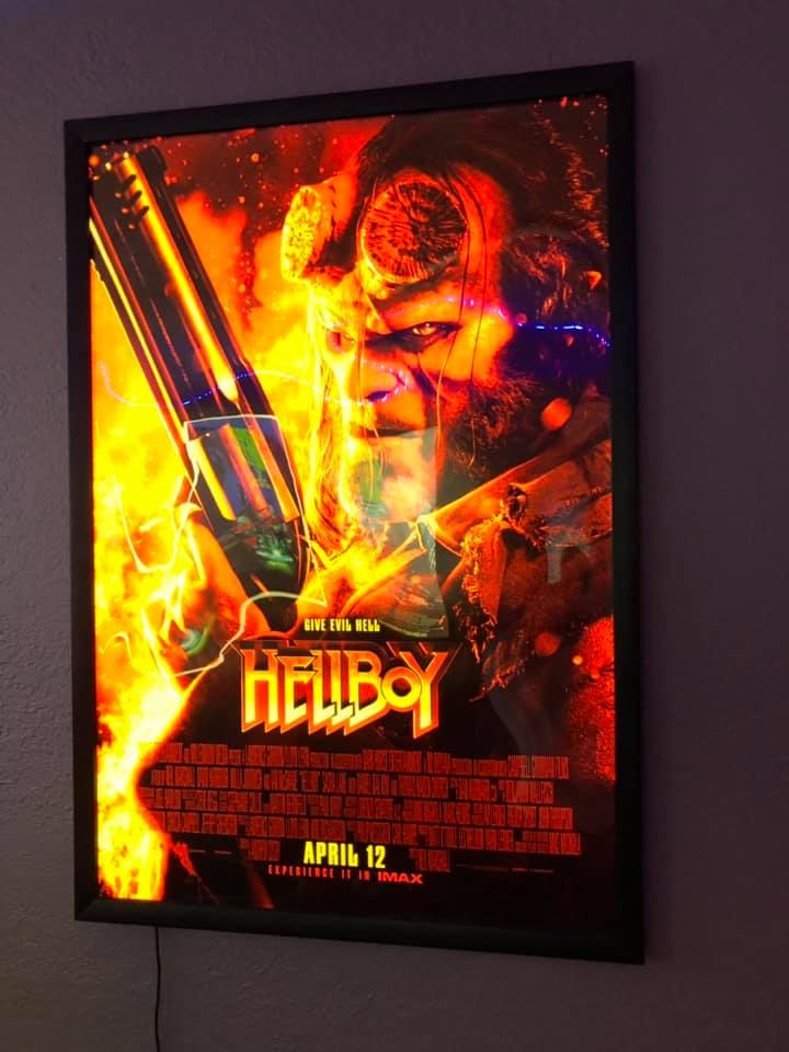 Led Light Box Poster Frames For Home Theaters Business Decor Edgelit Your Movie Posters At Glowbox Glowbox Llc