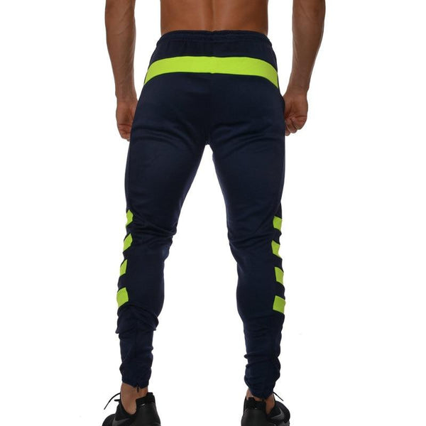 2019 Autumn New Mens Jogger Sweatpants Man Gyms Workout Fitness Patchwork Cotton Trousers Male Casual Fashion SlimTrack Pants - Treemoda