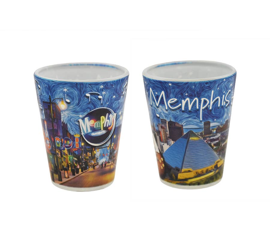 Memphis Shot Glass Feelin’ Memphis LLC