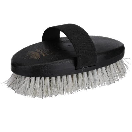 Haas e Horsehair Brush With Leather Handstrap
