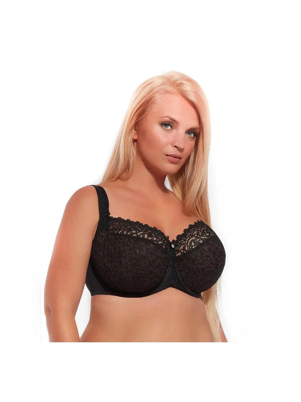 Black Betty Full Coverage Soft Cup Bra in Bands 30 through 40