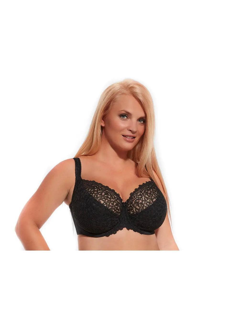 Black Betty Soft Cup Bra in Bands 30 through 40