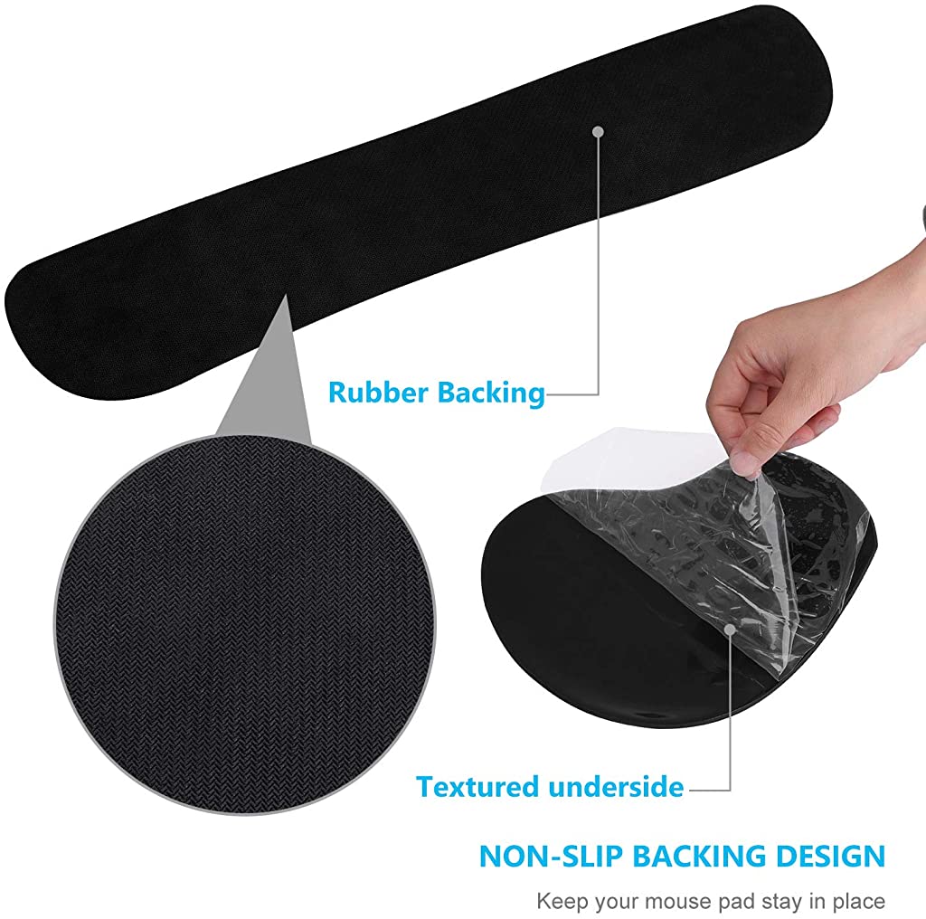 mouse pad with wrist support