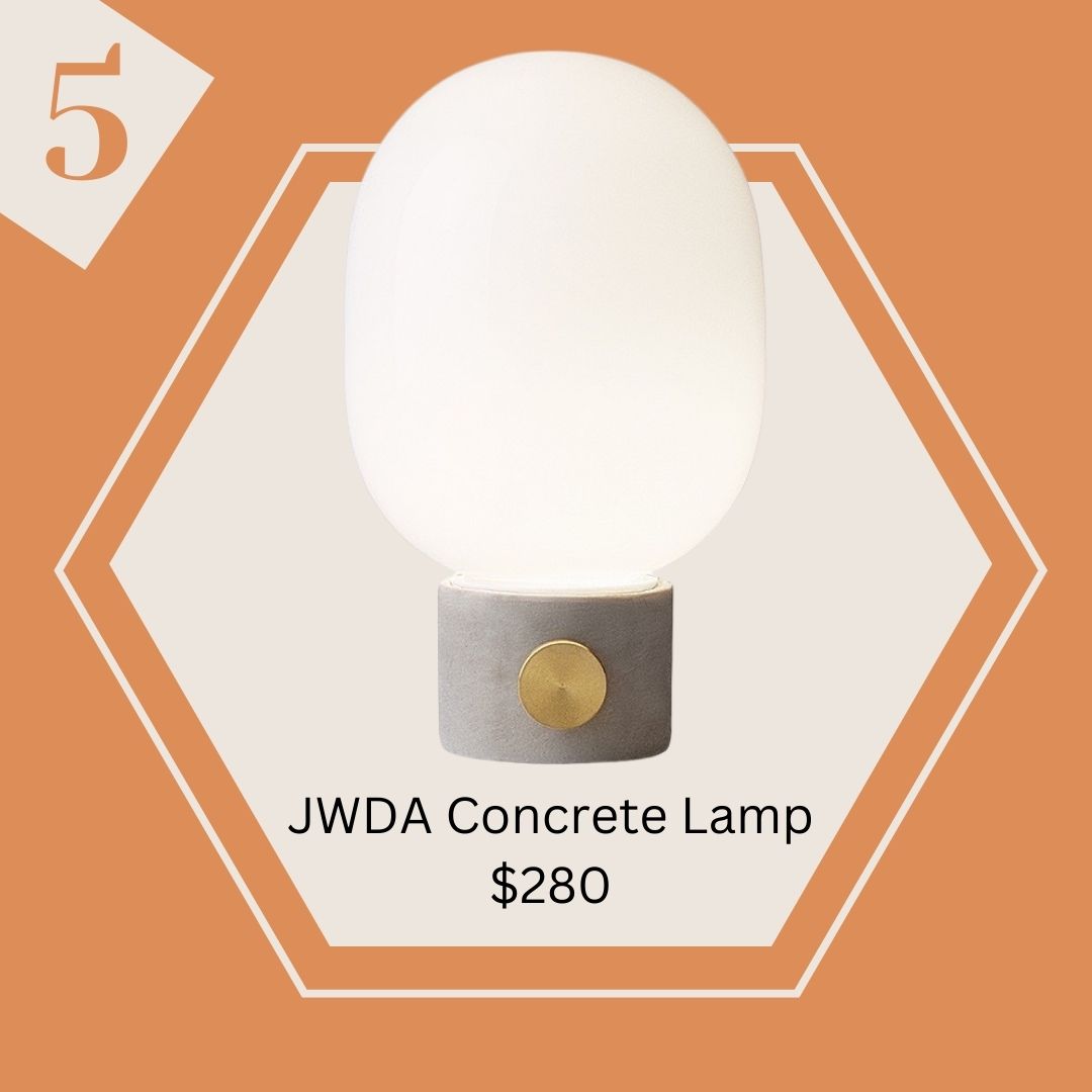 JWDA Concrete Lamp