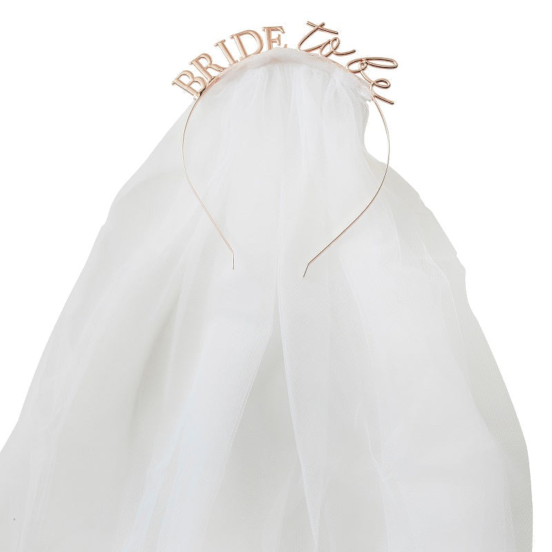 Amscan Bride to Be Headband with Veil
