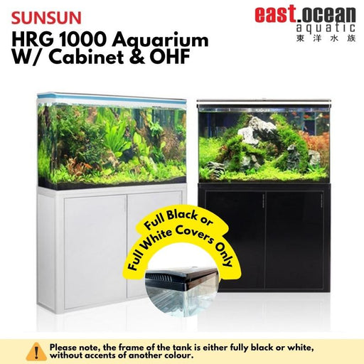 Oceanson GHH8800 - 800cm Curved Face Tall Aquarium and Base