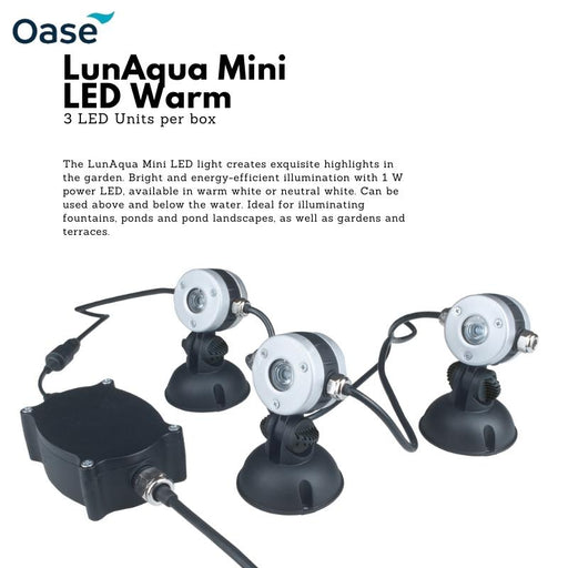 OASE LunAqua Classic LED spotlight (Set 1 / 3) — East Ocean Aquatic