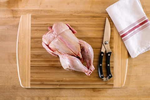 Spatchcock Chicken - step 1