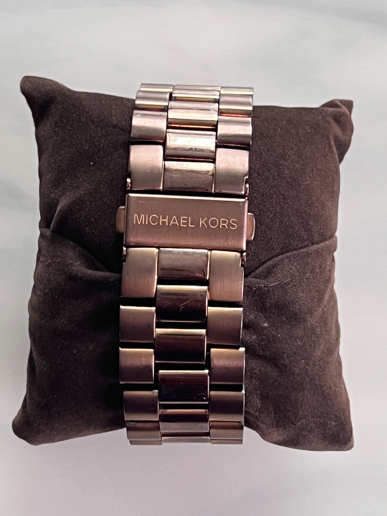 Michael Kors Rose Gold Large Unisex Watch Style 8096