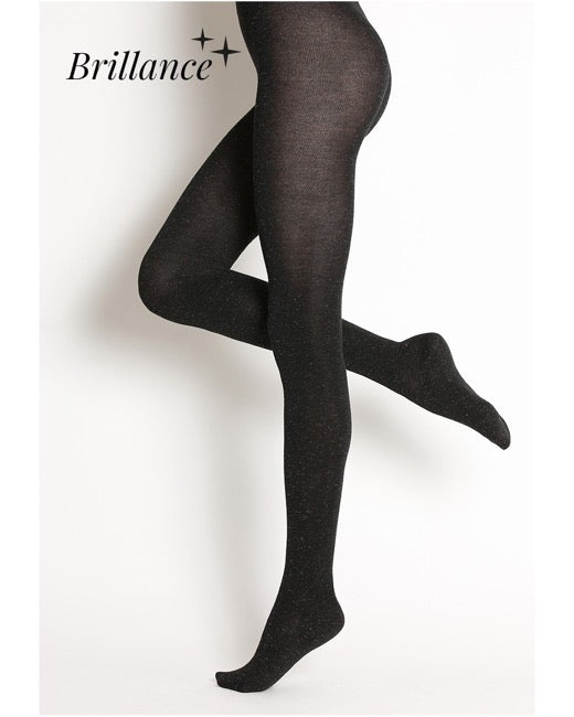 Velvet pure cotton tights Navy blue