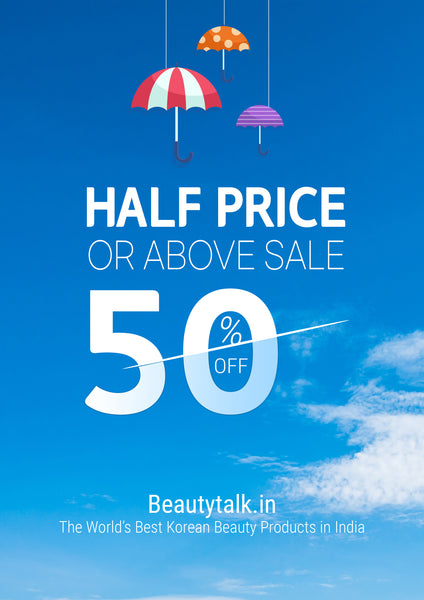 Half Price Sale Beautytalk