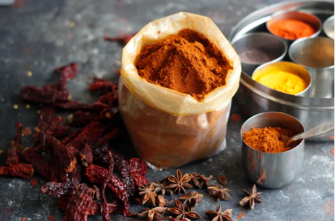 turmeric powder and spices