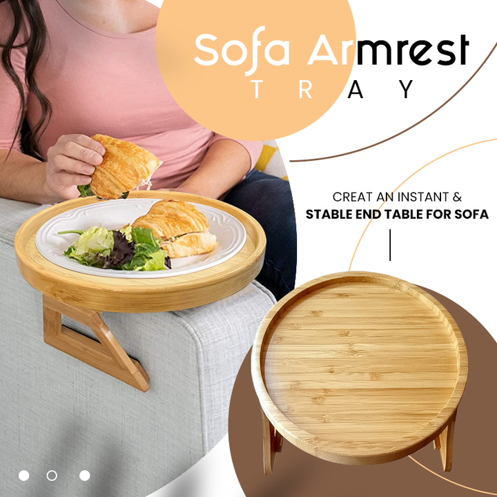 馃帀Mother's Day Pre-sale馃巵Sofa Armrest Tray
