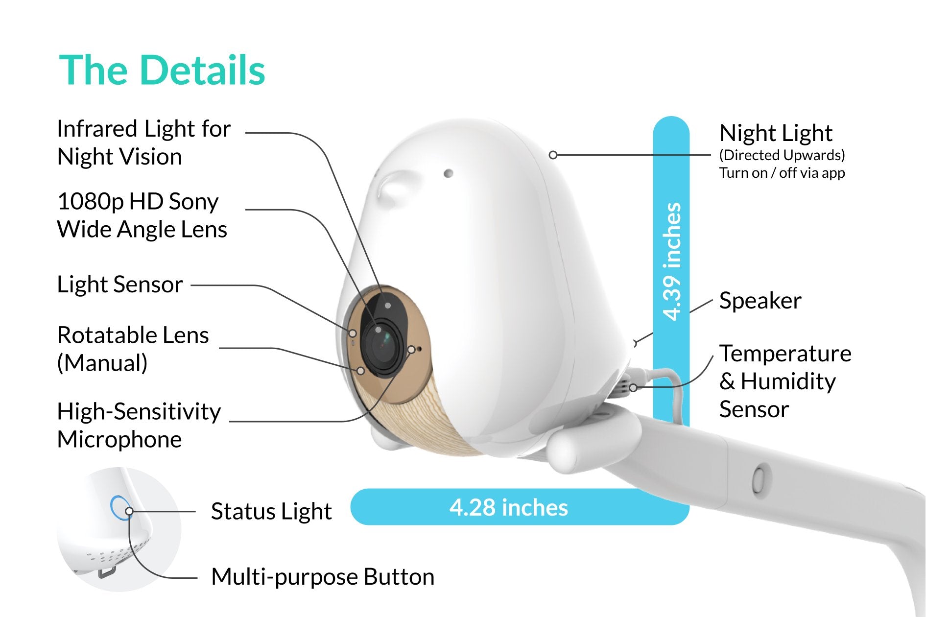 Full product details: Cubo Ai Plus Smart Baby Monitor – Betty