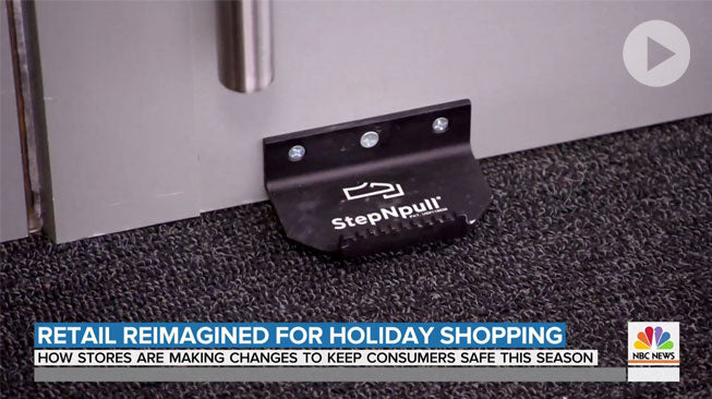 Today Show Retail Reimagined Step and Pull Door Opener