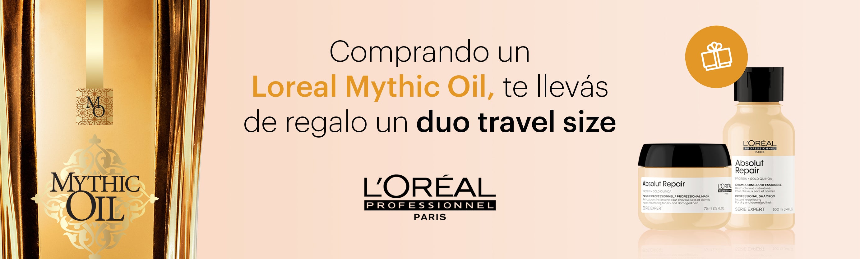 Mythic Oil L'oréal. Huile pour cheveux secs en 100 ml.