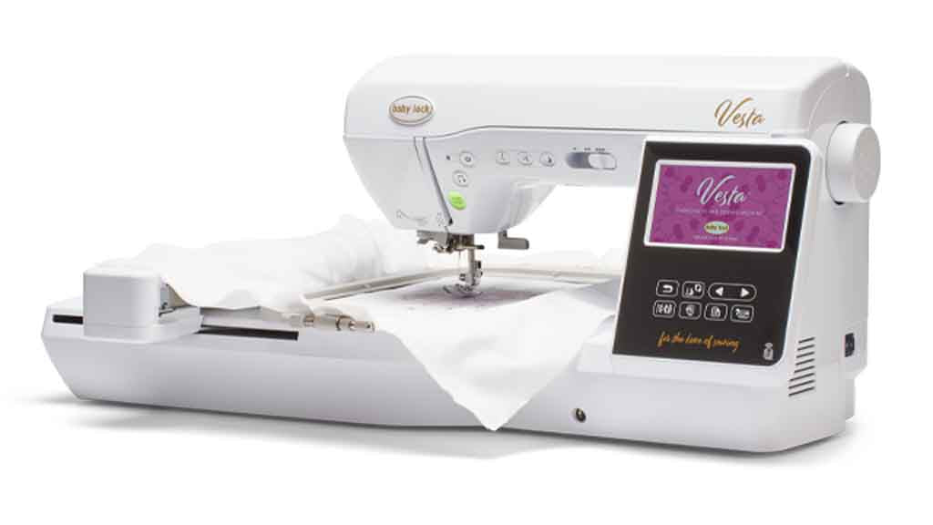 Baby Lock Vesta Sewing and Embroidery, 6-1/4