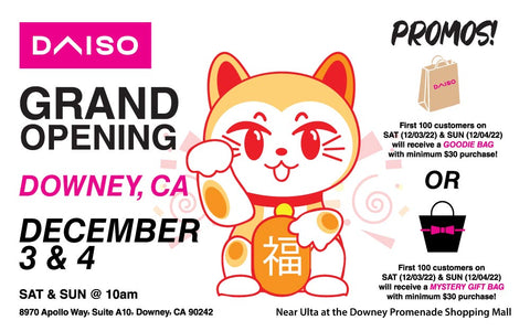 Aiming for 1,000 stores in U.S.: Downey Welcomes Daiso's Opening - Rafu  Shimpo