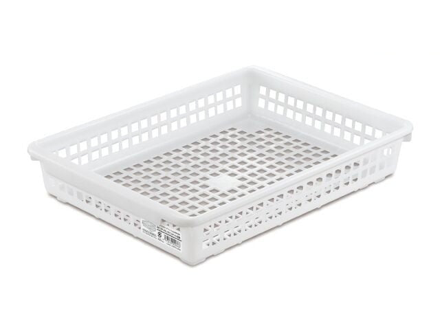 Baskets A Stacking Basket Shallow Type スタッキングバスケット浅型 Daiso