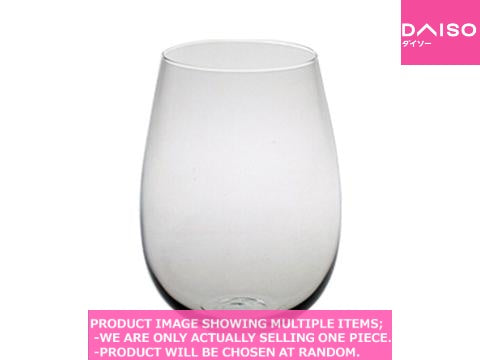 Thin Glass Thin Glass Wine Tumbler うすぐらすワインタンブラー Daiso