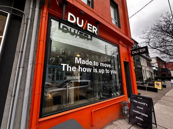 DUER Vancouver Retail Display