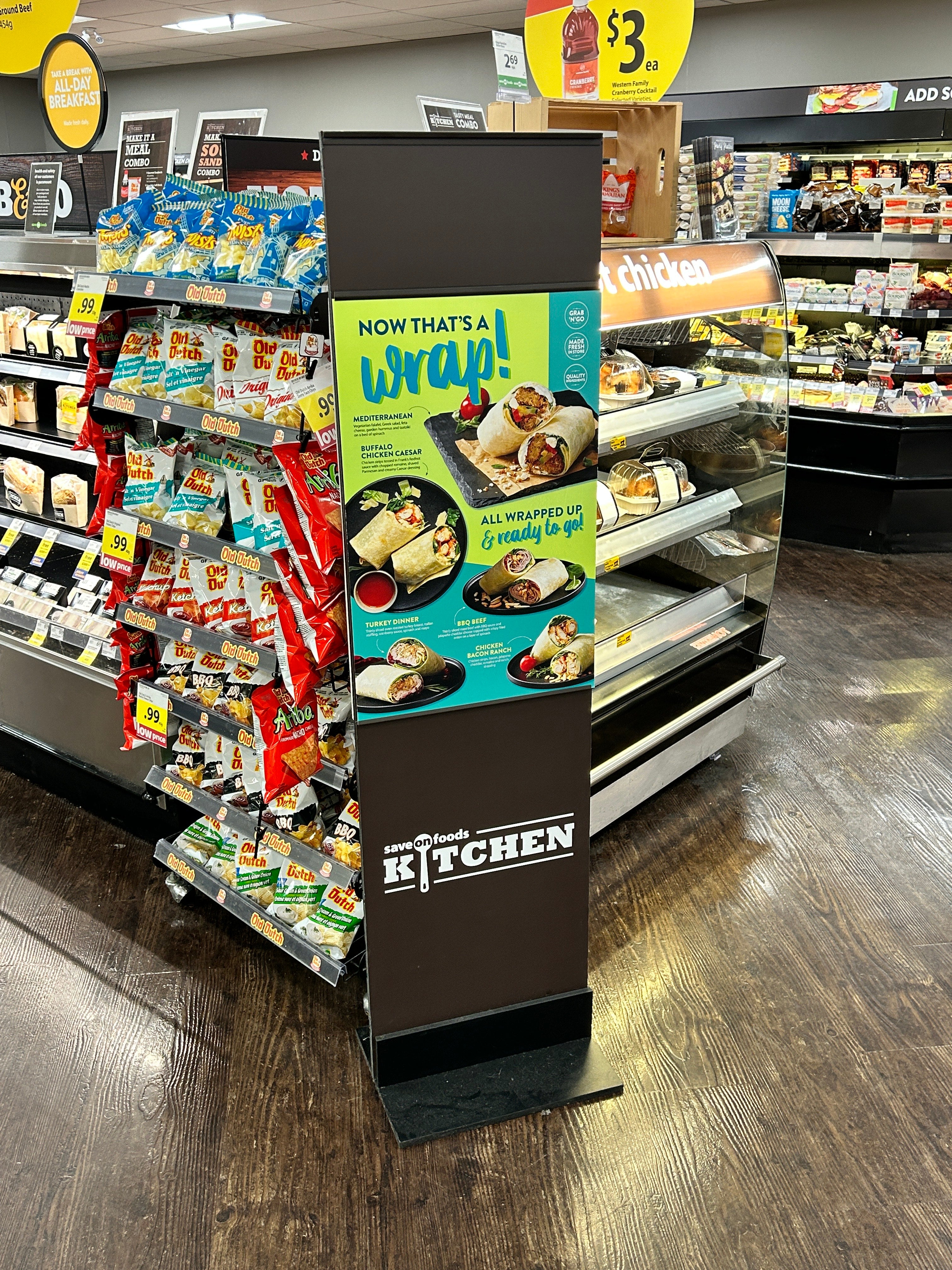 Grocery store display - endcap