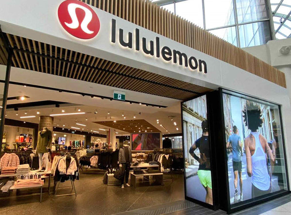 Lululemon retail display