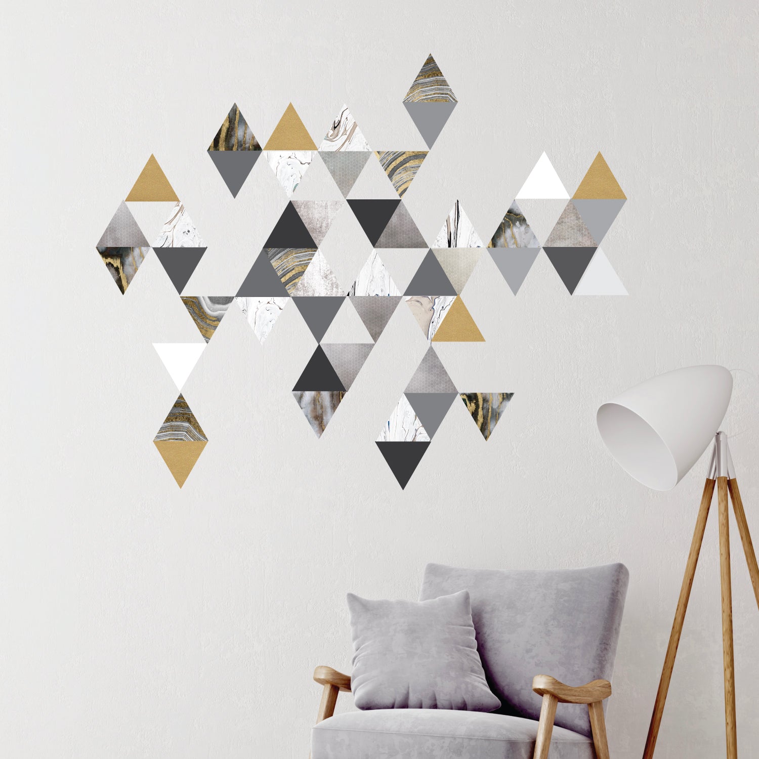 gold wall decals for nursery