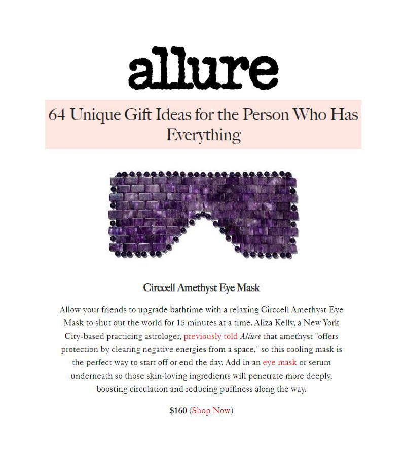 Allure Amethyst Eye Mask Circcell