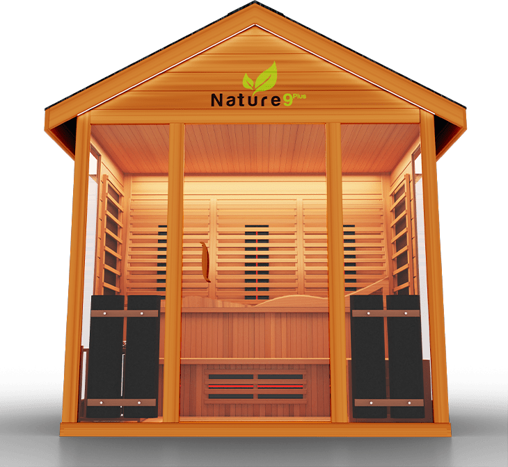 Nature 9 Plus - Outdoor Sauna Medical Breakthrough.