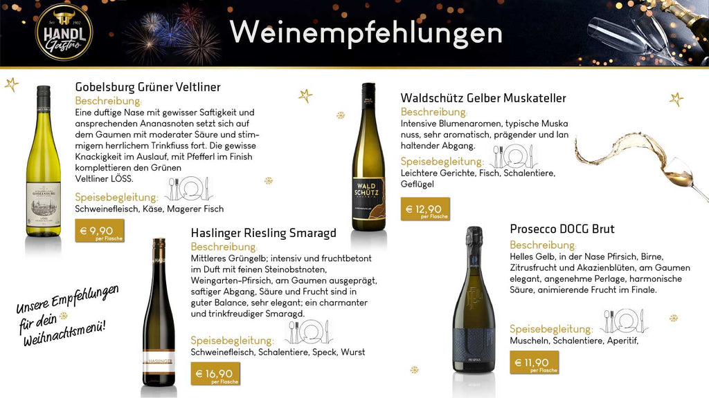 Weissweinaktion Silvester