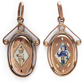 Edwardian Baby and Child Charms